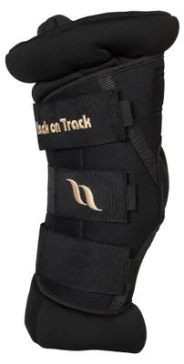 Enkelbeschermer Deluxe S Schwarz Leder 2 Stück
