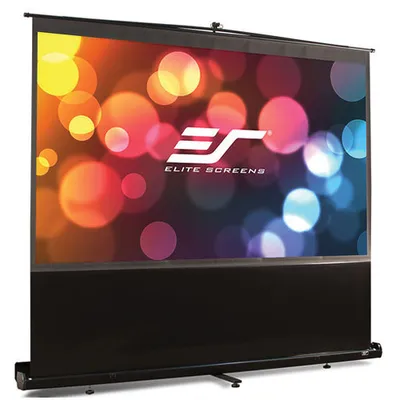 Image de Elite Screens F100NWH, 2,401 m, 2,315 m, 9,100 kg, blanc, noir