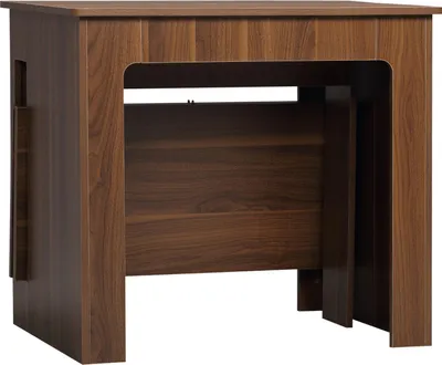 Productafbeelding van Eettafel, klaptafel, uitschuifbare keukentafel, eethoektafel voor woonkamer/eetkamer, modern design, bruin, 180 x 85 x 75 cm