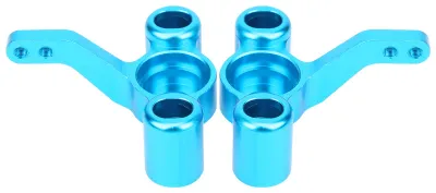 Zdjęcie produktu dla Przedni zwrotnik ze stopu aluminium 122011 (02165), pasujący do samochodu RC HSP 1/10 94122 94188, niebieski