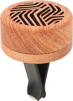 Produktbild von Auto-Diffusor für ätherische Öle, Tragbarer Lüftungsclip Holzdiffusor, Aroma-Diffusor Auto, Mini Rosenholzduft Aroma Diffusor Auto Lufterfrischer