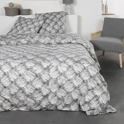Produktbild von Bedrucktes Bettwäscheset FLANELLE