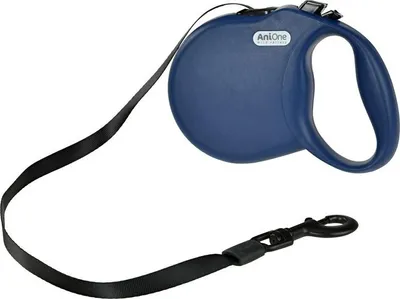 Image de AniOne Laisse enrouleur Basic bleue