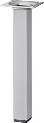 Produktbild von Tarrox Tischbein vierkant 25 x 25 x 200 mm, silber