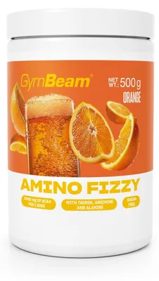 Produktbild von GymBeam - Amino Fizzy, 500 g, Orange