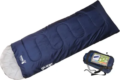 Produktbild von Turistický spací vak Royokamp QUEST 210 x 70 cm, tmavo modrá