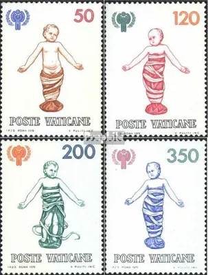 Produktbild von Briefmarken Vatikanstadt 1979 Mi 755-758 (kompl.Ausg.) postfrisch Jahr des Kindes