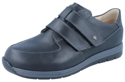 Produktbild von FINN COMFORT FinnPlus Nasca Herren Kletthalbschuhe schwarz Glattleder - Größe: 42