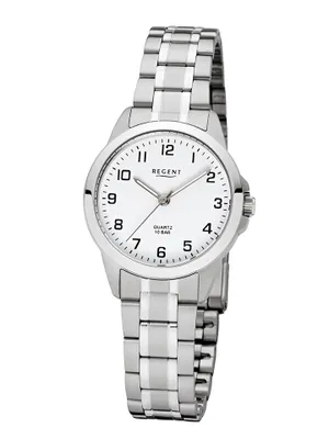 Produktbild von Regent F-1003 Damen-Uhr Analog Quarz mit Edelstahlarmband Ø 29 mm
