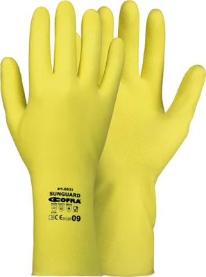 Obrázek produktu pro Pracovní rukavice Cofra SUNGUARD, Barva: Žlutá, Velikost rukavic: 7