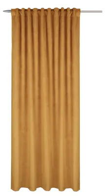 Produktbild von Fertigschal verdeckte Schlaufen "Glory/Anna/Lucy/Viva/Zenato" - Größe (HxB): 245x135cm Gelb
