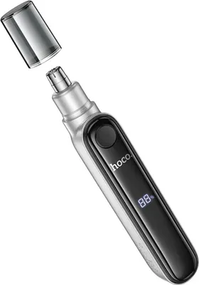 Image de Tondeuse HOCO pour les poils de nez avec écran HP33 argenté