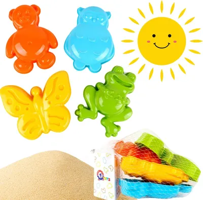 Produktbild von Sandformer Tiere Strandspielset im Sandkasten 6757