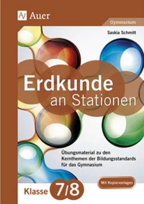Obrázok produktu pre Erdkunde an Stationen 7-8 Gymnasium