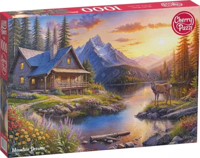 Produktbild von Puzzle 1000 Elemente Bergträume 30837