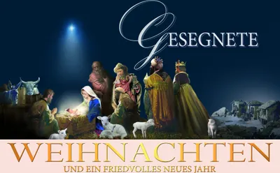 Produktbild von Weihnachten Grußkarte - Glückwunschkarte mit Umschlag - Maria und