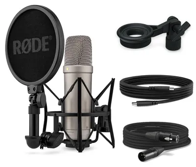 Produktbild von Rode NT1 5th Generation XLR USB Mikrofon mit Halterung