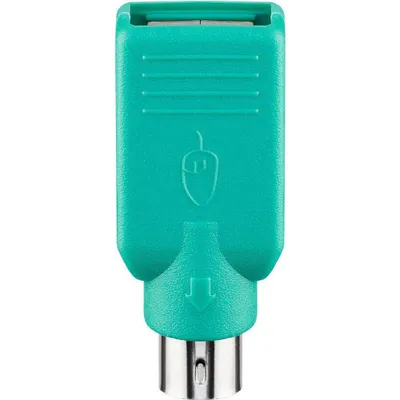 Zdjęcie produktu dla Goobay 68919, USB Type-A, PS/2, Zielony