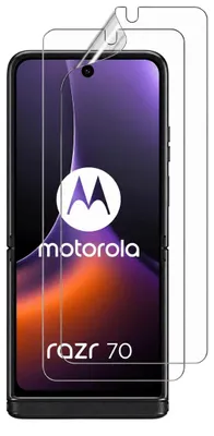 Produktbild von 2X Panzerfolie für Motorola Razr 70 Displayfolie Glasfolie Full Cover