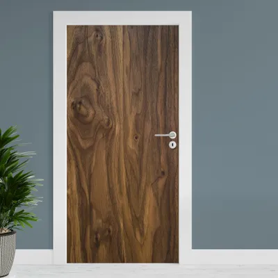 Produktbild von Türfolie "Holztür" 90x200cm Türposter Deko Aufkleber Folie Tapete TF01-26
