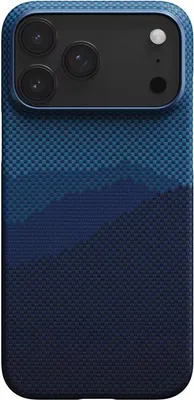 Produktbild von Pitaka KI1704OPM, Cover, Apple, iPhone 17 Pro Max, 17,5 cm (6.9"), Blau, Dunkelblau