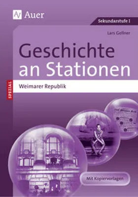 Obrázek produktu pro Geschichte an Stationen Spezial Weimarer Republik
