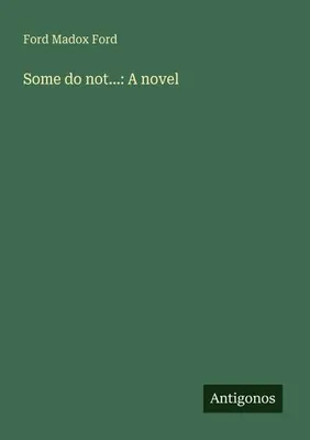 Produktbild von Some do not...: A novel