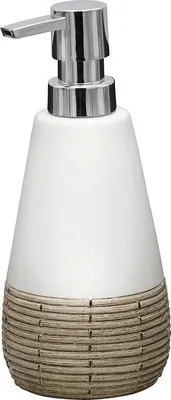 Produktbild von Seifenspender Safari Polyresin weiß/braun