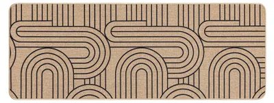 Zdjęcie produktu dla Mata prostokątna MODUL BLACK, 45 x 120 cm, tkana