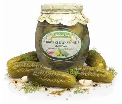 Produktbild von WaldiBen Faßsalzgurken, eingelegt (6x 770g)