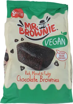Produktbild von MR. BROWNIE Chocolate Brownies - Vegan