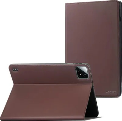 Image de Accezz Classic Tablet Case pour le Xiaomi Pad 6S Pro 12.4 - Marron