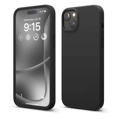 Immagine prodotto di Custodia Elago in silicone premium per iPhone 15 Plus nero