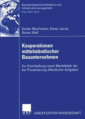 Obrázek produktu pro Kooperationen mittelständischer Bauunternehmen