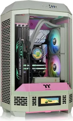 Image de Thermaltake The Tower 300 - Micro tour - mini ITX / micro ATX - panneau latéral avec fenêtre (verre trempé)