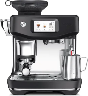 Image de Machine Expresso Sage Barista Touch Impress Truffe Noire écran Tactile Intuitif, Broyeur Intégré, Assistance Au Tassa