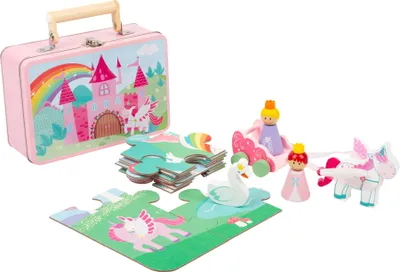 Produktbild von Einhorn-Spielset im Koffer