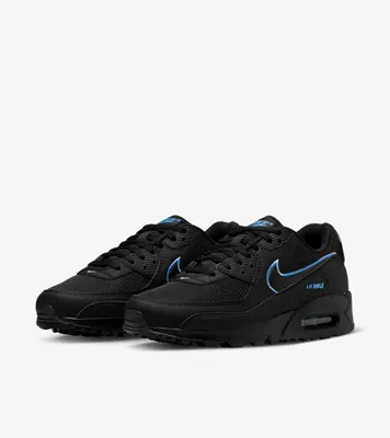 Produktbild von Nike Air Max 90 Black University Blue - EU 38.5
