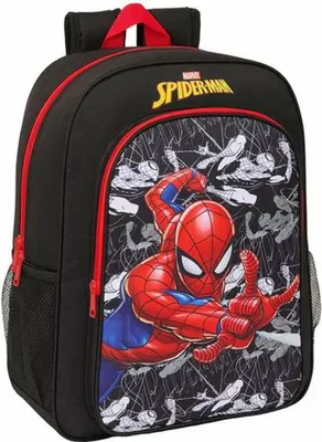 Immagine prodotto di Zaino scuola Spider-Man Nero Rosso 33 x 42 x 14 cm