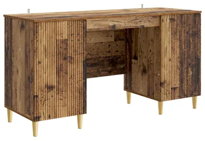 Produktbild von Schreibtisch mit Regal Altholz 142,5 x 50 x 75 cm Holzwerkstoff