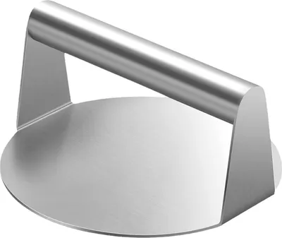 Produktbild von LANDMANN Burger Smasher Edelstahl Ø 14cm H 8cm | 6 Stück Burgerpresse | Grillzubehör für perfekte Smash Burger