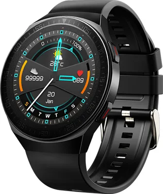 Image de MT3 Smart Watch 8G Mémoire Musique Bluetooth Appel avec tension artérielle Fitness Tracker Noir