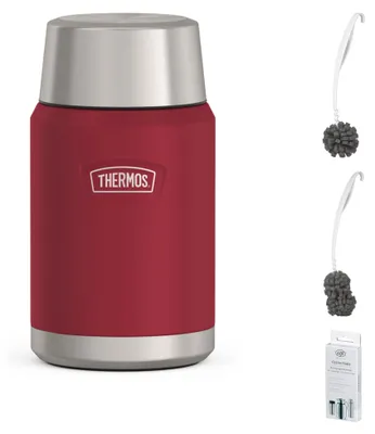 Zdjęcie produktu dla THERMOS ICON FOOD JAR 0,71 l Ersatzteil – Vorteilsset mit Reinigungsbürste CLEAN FIX 30 cm