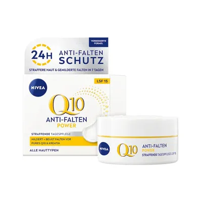 Produktbild von Nivea Q10 Anti Falten Power Straffende Tagespflege mit LSF15 50ml