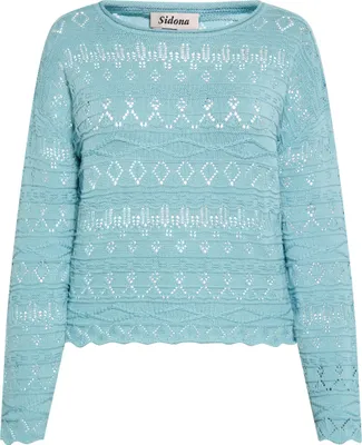 Image de Pull SIDONA pour femmes - eau, XXL