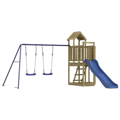Image de Aire de jeux d'extérieur bois de pin imprégné