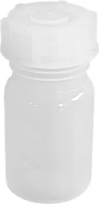 Produktbild von 50 ml Weithalsflasche Laborflasche Liquidflasche Kunststoffflasche LDPE Farbe transparent NEU