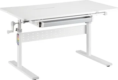 Obrázok produktu pre Spacetronik XD SPE-X102W 100x60 cm biely manuálne nastaviteľný detský stôl
