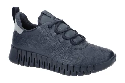 Produktbild von Ecco GRUUV GTX Damenschuhe - bequeme Schnür- Halbschuhe blau Freizeit NEU