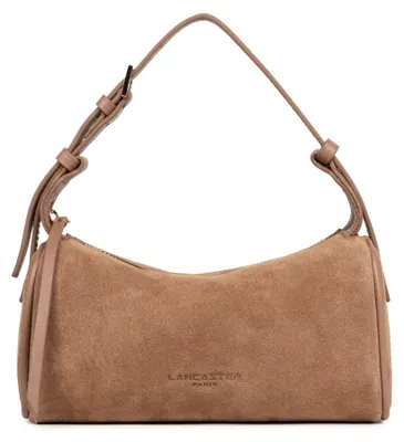 Image de Lancaster Sac rectangle Zippé S Suède Camel
